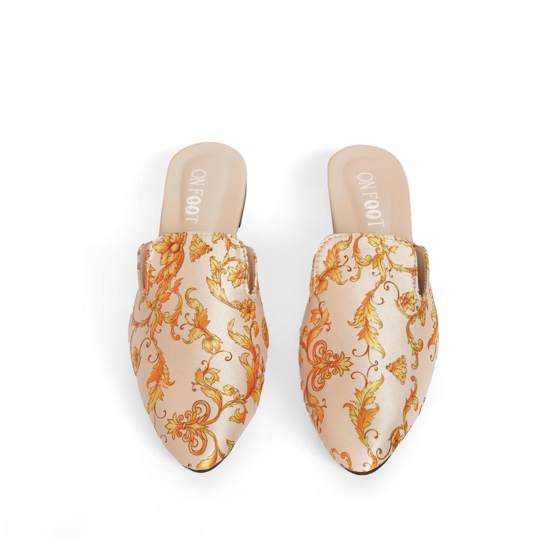 ✨ Women’s Mustard Rexine Slippers – Elegant Comfort for Every Look