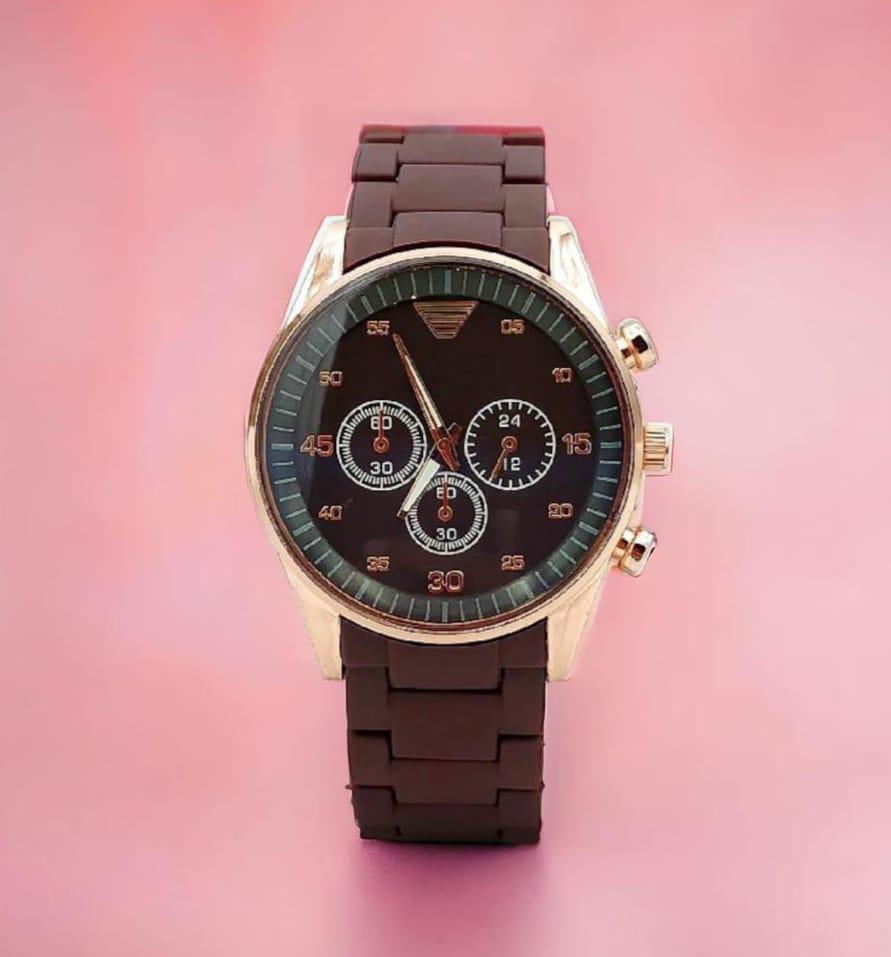 ✨ "Luxury Men’s Stainless Steel Watch – Iconic Style + FREE Delivery"