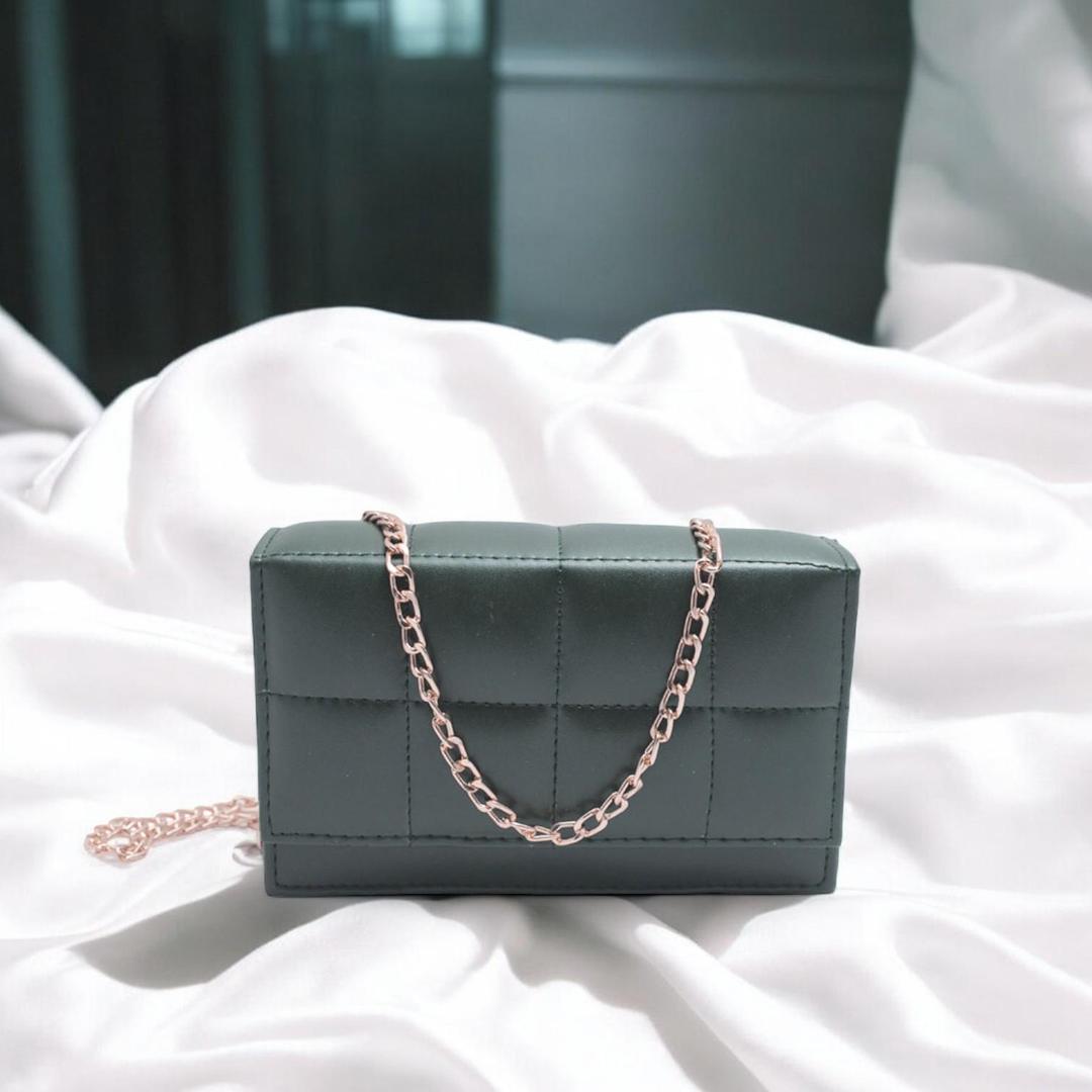✨ "Trendy Green Printed Crossbody Bag – Multipurpose Style + FREE Delivery"