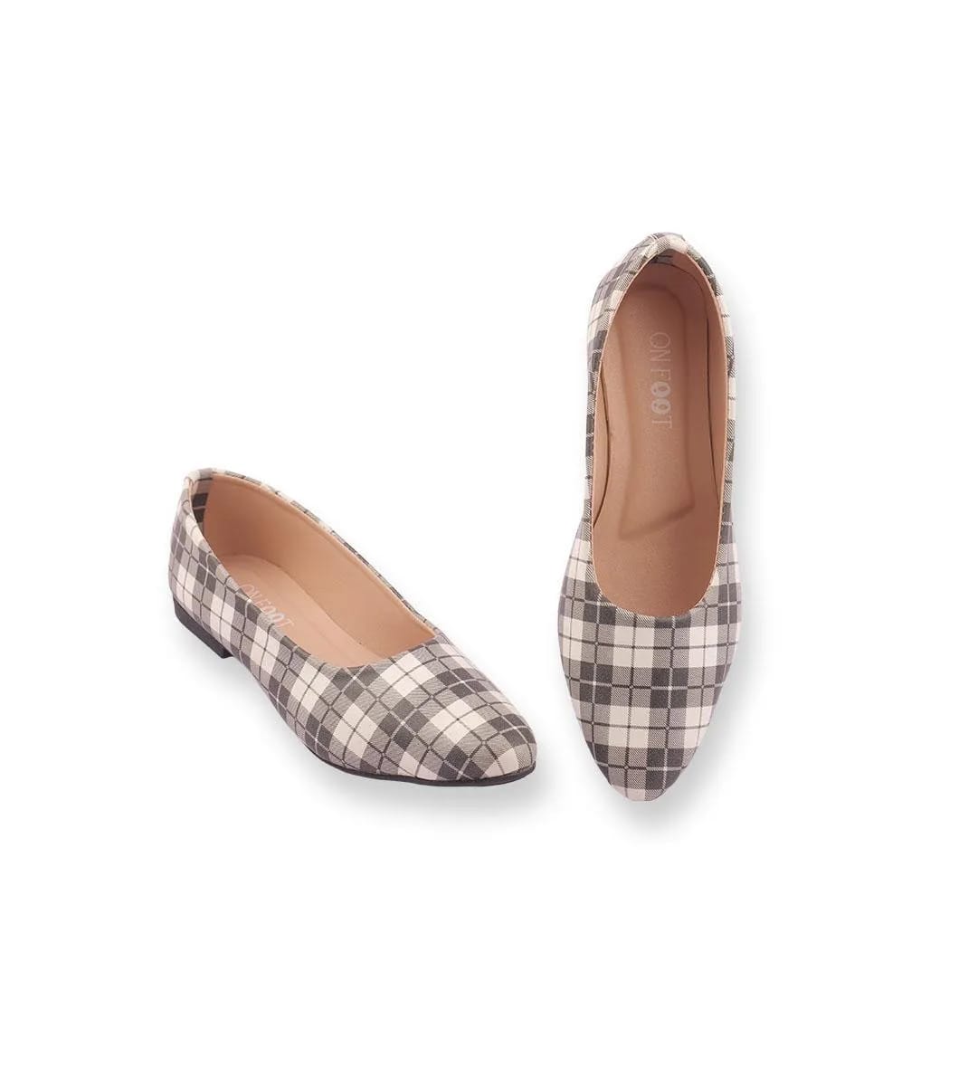 “Midnight Charm™ Women’s Black Printed Pumps – Elegant Comfort for Every Look”