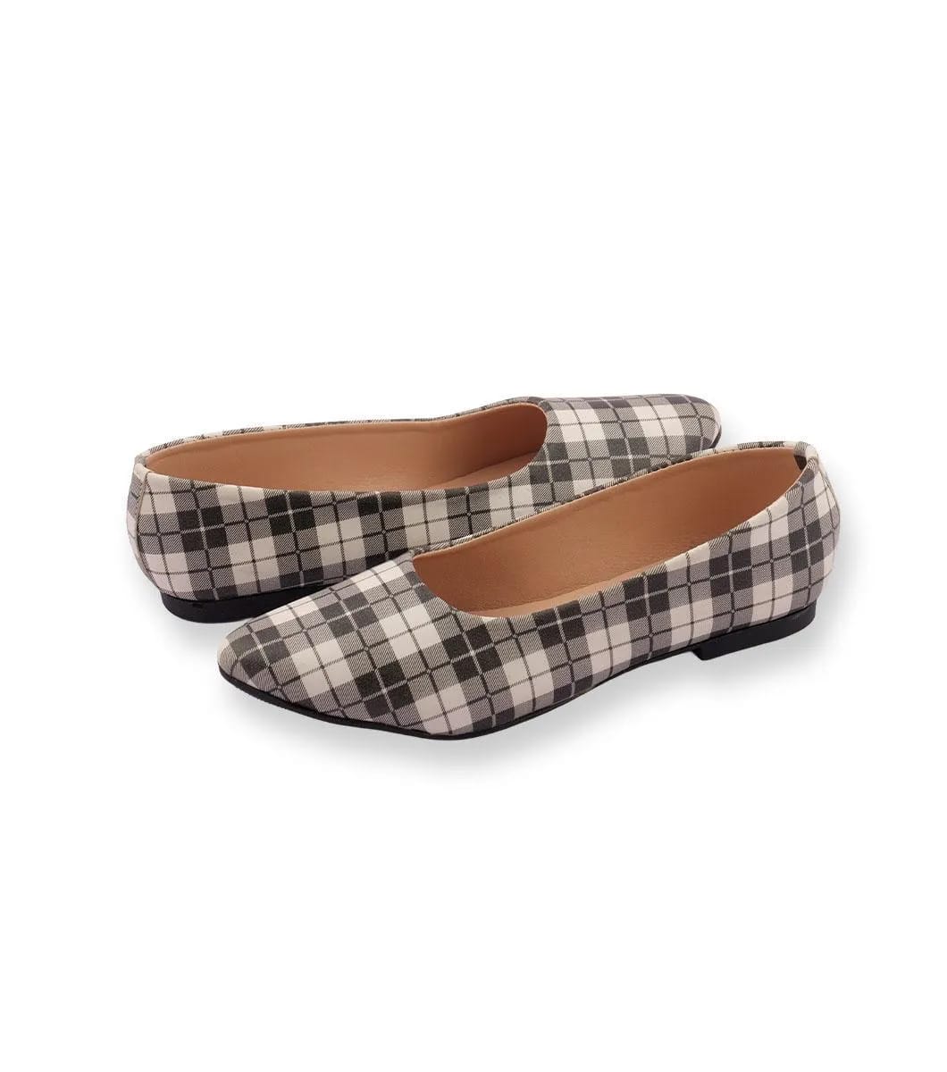 “Midnight Charm™ Women’s Black Printed Pumps – Elegant Comfort for Every Look”