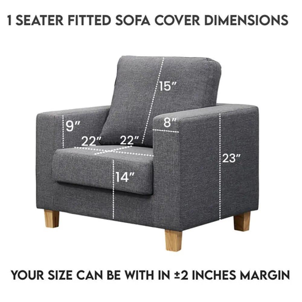 🛋️ 7-Seater Brown Mesh Sofa Cover – Stylish, Durable & Easy to Use