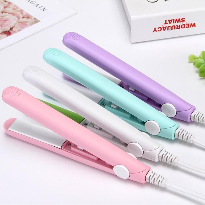 3 Pcs Mini Hair Straightener Set – Lightweight, Portable & Travel-Friendly