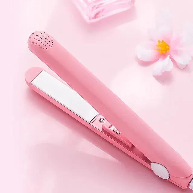 3 Pcs Mini Hair Straightener Set – Lightweight, Portable & Travel-Friendly