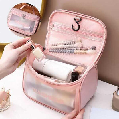 Reusable Synthetic Makeup Pouch – Compact, Durable & Travel-Friendly Organizer