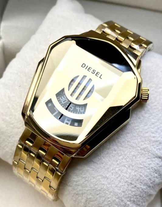 "Men’s Classic Stainless Steel Watch – Bold, Durable & Timeless (Free Delivery)"