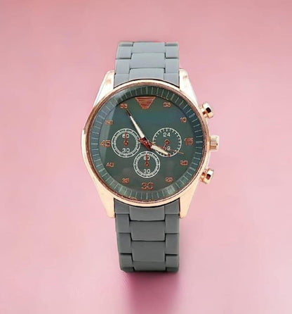 ✨ "Luxury Men’s Stainless Steel Watch – Iconic Style + FREE Delivery"