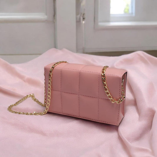 ✨ "Cute Pink Printed Crossbody Bag – Multipurpose Style + FREE Delivery"