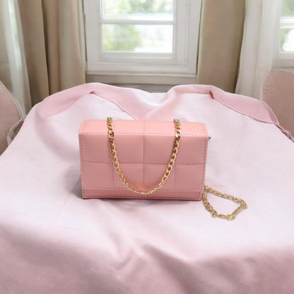 ✨ "Cute Pink Printed Crossbody Bag – Multipurpose Style + FREE Delivery"