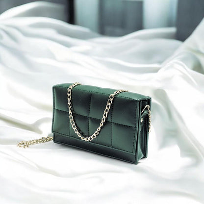 ✨ "Trendy Green Printed Crossbody Bag – Multipurpose Style + FREE Delivery"