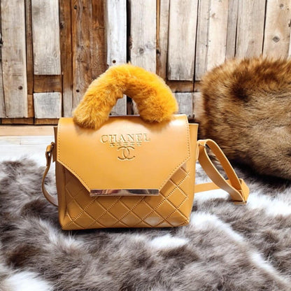✨ "Mustard Printed Crossbody Bag – Festive Style + FREE Delivery"
