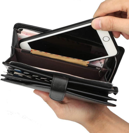 🔥 "Genuine Leather Men’s Wallet – Timeless Style & Lasting Durability"