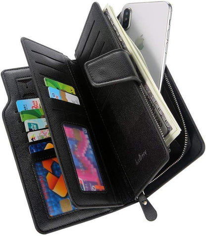 🔥 "Genuine Leather Men’s Wallet – Timeless Style & Lasting Durability"
