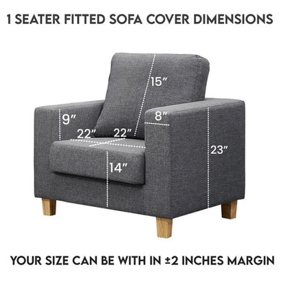 🛋️ 7-Seater Brown Mesh Sofa Cover – Stylish, Durable & Easy to Use